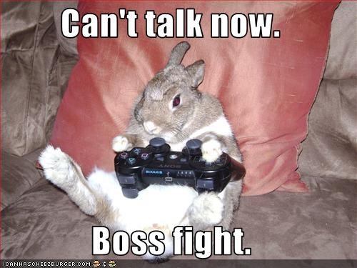 boss fight rabbit