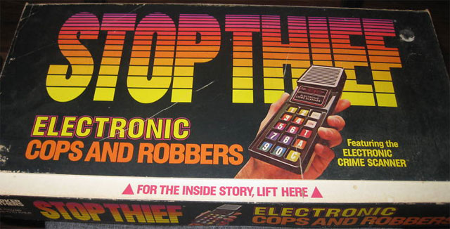 Photo from Handheldmuseum.com. Ours is actually better shape -- we took care of our stuff as kids... Check out the size of the controller relative to that guys hand!