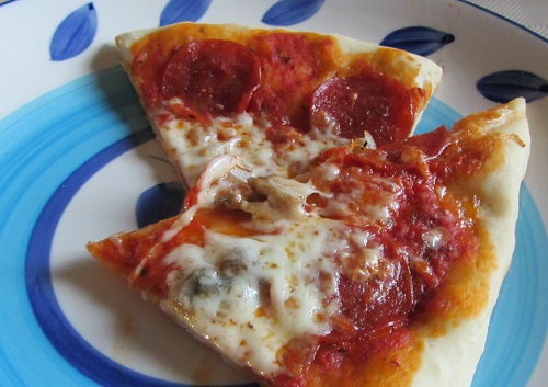 April 28: Oven baked pepperoni.