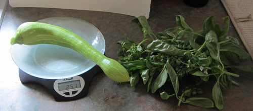 140607 zucchini and basil