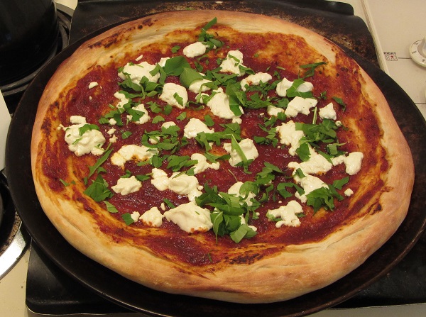 190519 arugula pizza